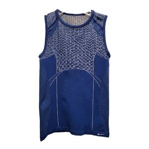 Nike Women's Dri-Fit Sphere Blue Sleeveless Athletic Tank Top - Size S*